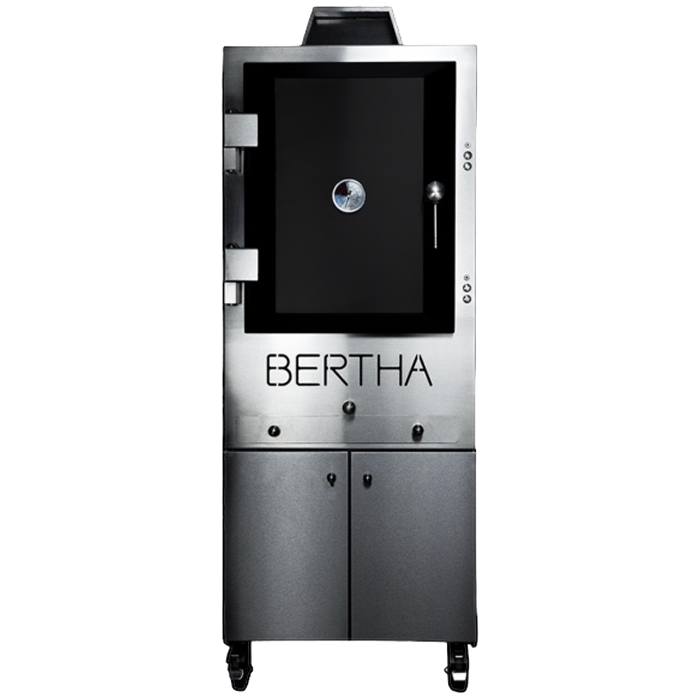 Bertha The Original Faszenes Grill Kemence - Fekete