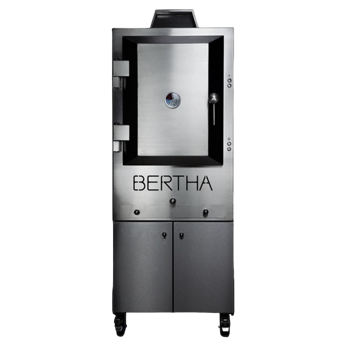 Bertha The Original Faszenes Grill Kemence - Inox