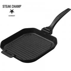 Steak Champ Öntöttvas steak serpenyő 26cm
