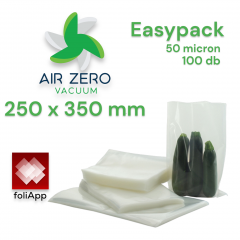 250 x 350 mm Air Zero Easypack Vákuumtasak csak csomagoláshoz (100 db)