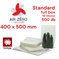 400 x 500 mm Air Zero Standard vákuumtasak 70 micron (500db)