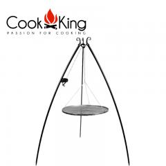 Cook King 60 cm-es Grillrács 200 cm-es Állvánnyal és Csörlővel