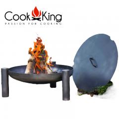 Cook King Happy Fire Kerti tűztál PALMA 80 cm + Fedél